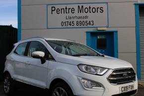 FORD ECOSPORT 2019 (19) at Pentre Motors Denbigh