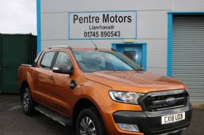 FORD RANGER 2018 (18) at Pentre Motors Denbigh